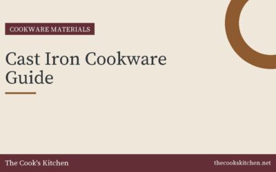 Cast Iron Cookware Guide
