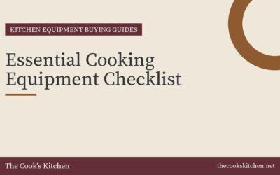 Essential Cooking Equipment Checklist