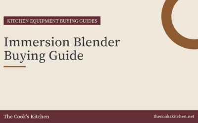 Immersion Blender Buying Guide