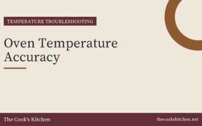 Oven Temperature Accuracy
